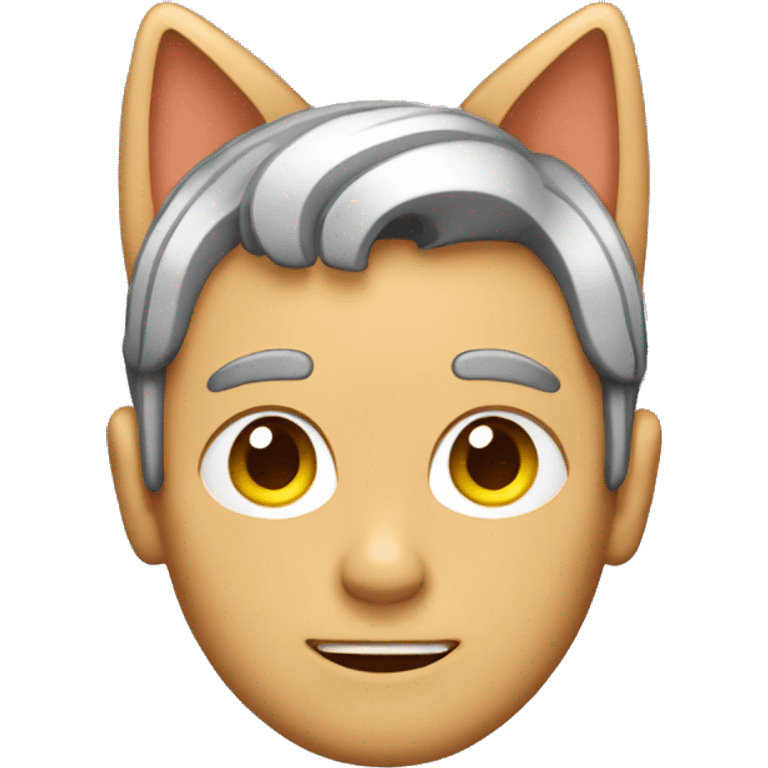 Man with cat ears  emoji