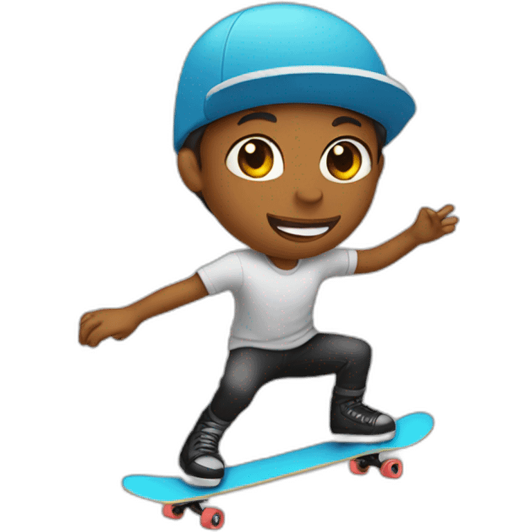 Skater emoji