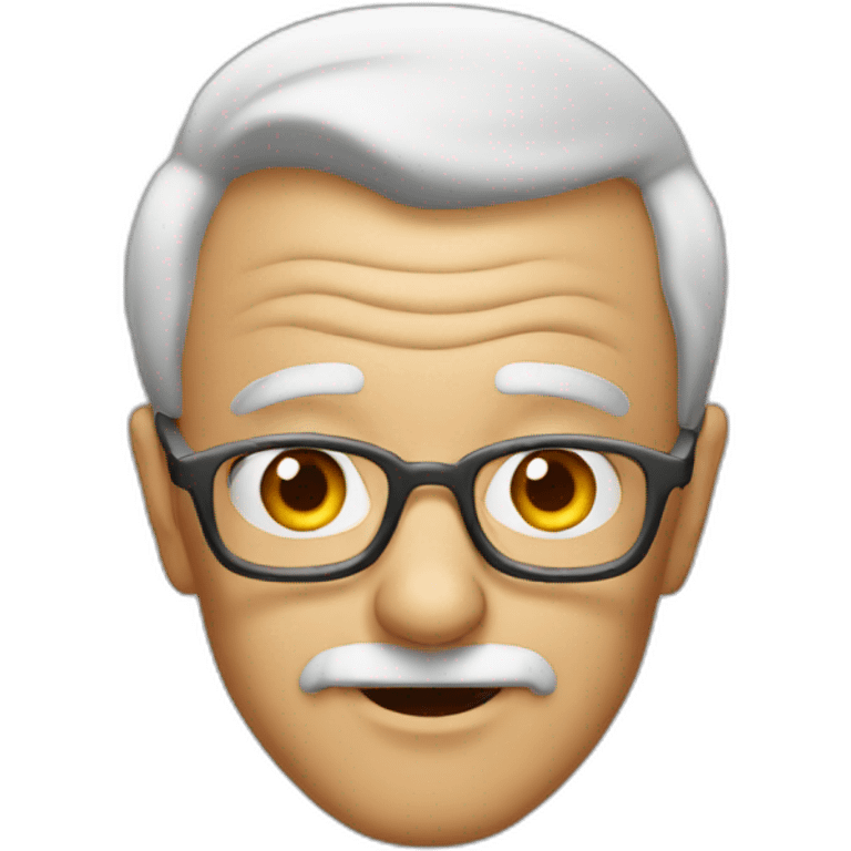 Grandfather-halloween-face emoji