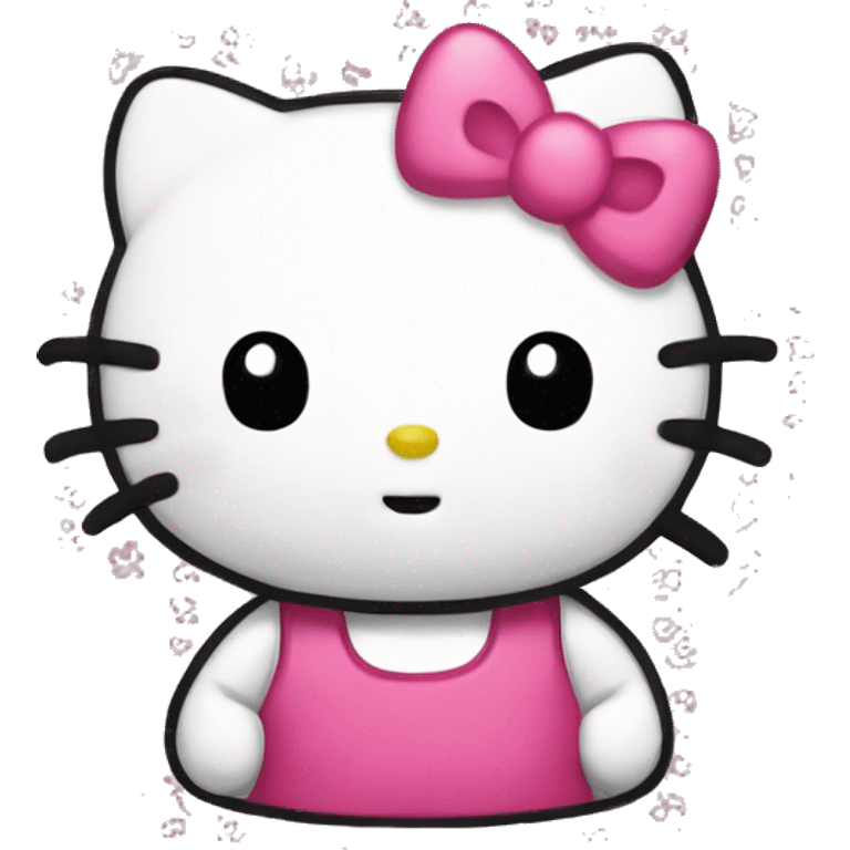 Hello kitty emoji