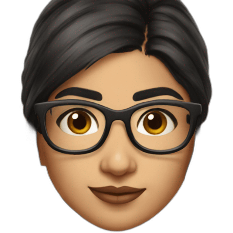 realistic mia khalifa with a strapless top emoji