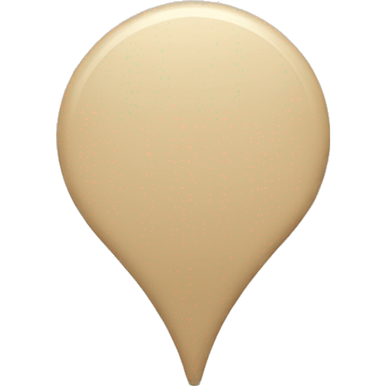 beige location pin emoji