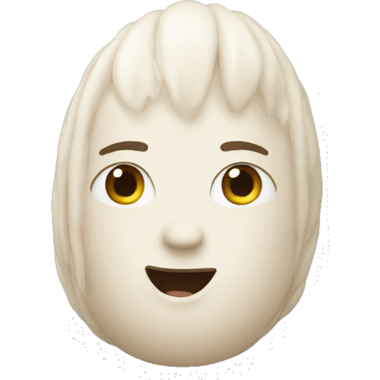 white bean emoji