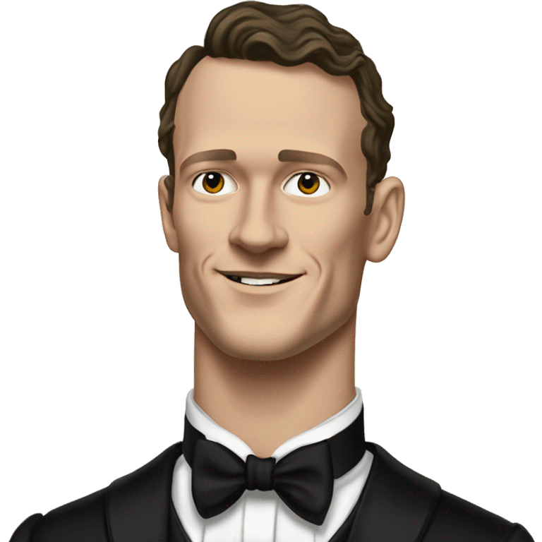 Jonathan Toews in black tuxedo; Renaissance art style emoji