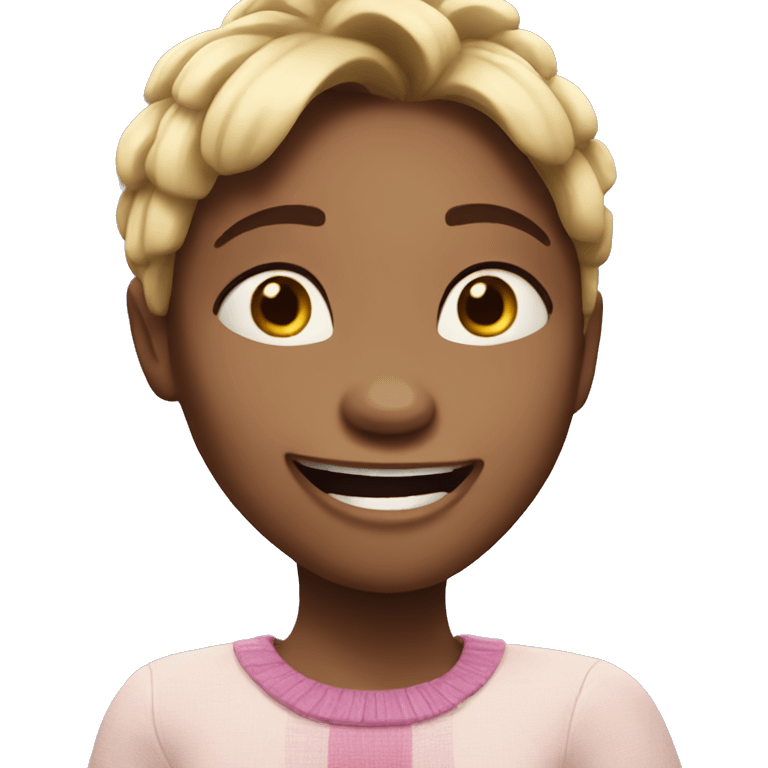 Inside out 2 movie character joy emoji