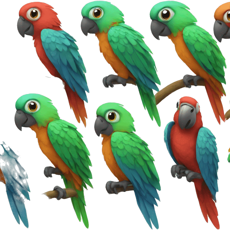 parrot emoji