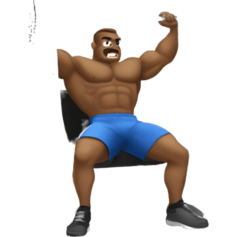 Bench press emoji