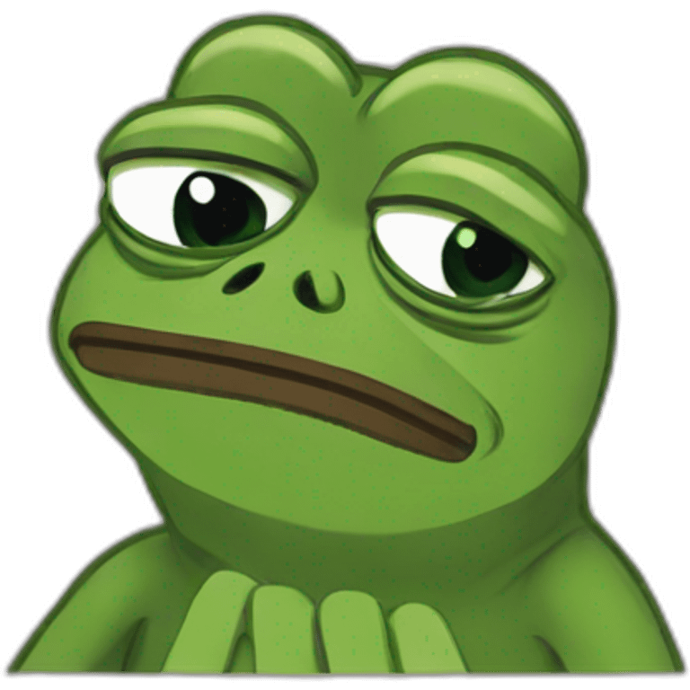 sad sad pepe emoji