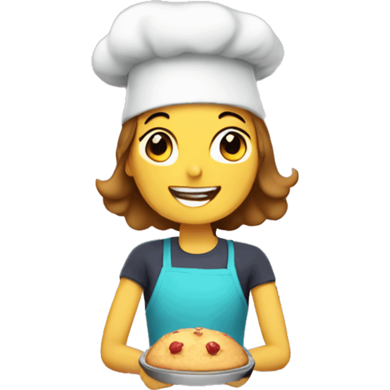 Baking love emoji