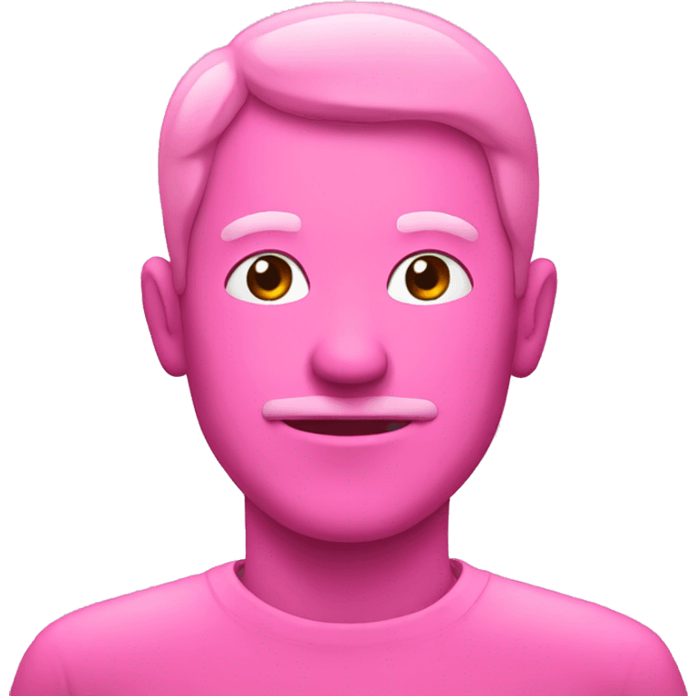 pink man emoji