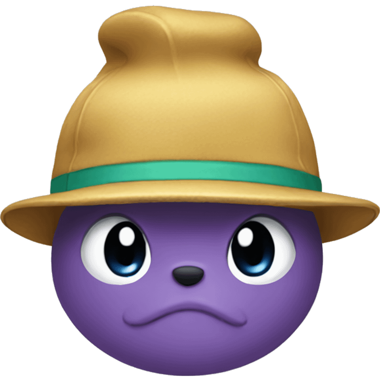 Pokemon with hat  emoji