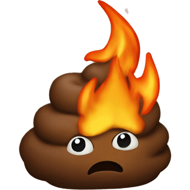 fire poop emoji emoji