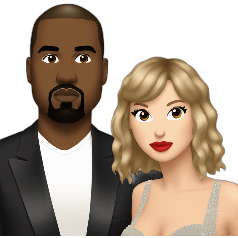 kanye grammys taylor swift emoji