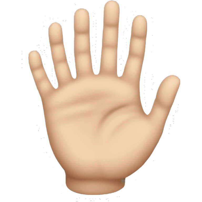 hand emoji with no wrist emoji