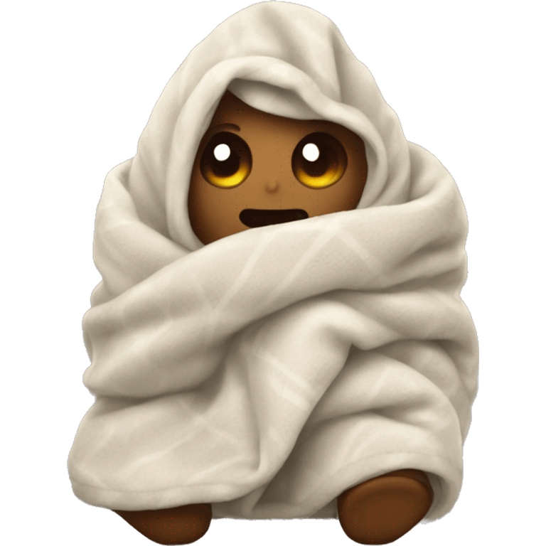 Cosy blanket emoji