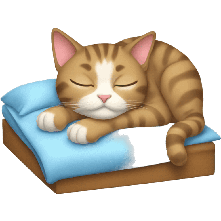 Sleepin cat emoji