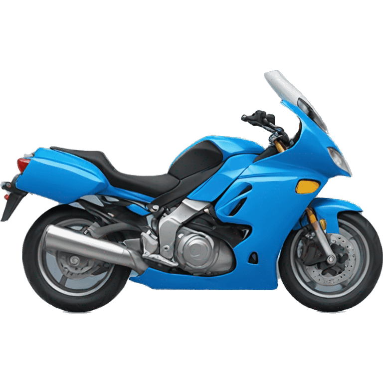 Blue motorcycle aesthetic  emoji