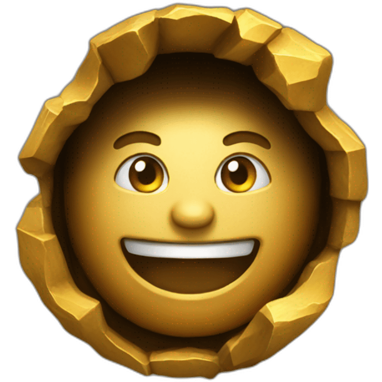 gold minimg cave emoji