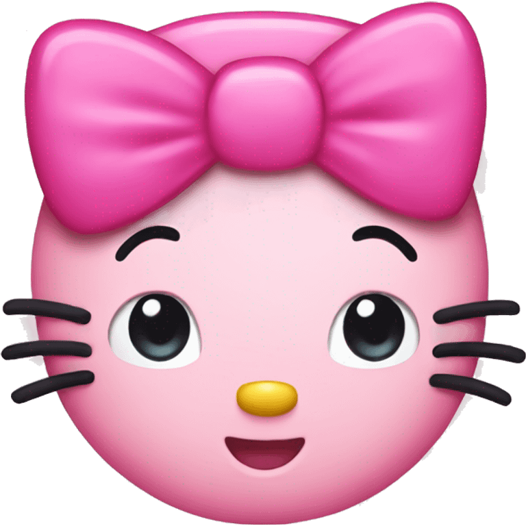 pink hello kitty emoji