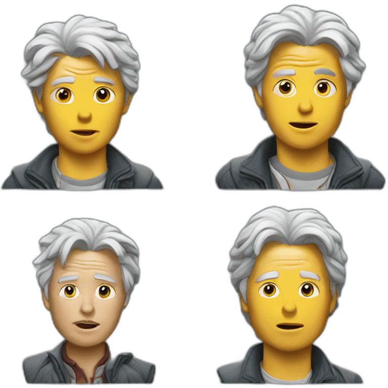 back to the future the film emoji