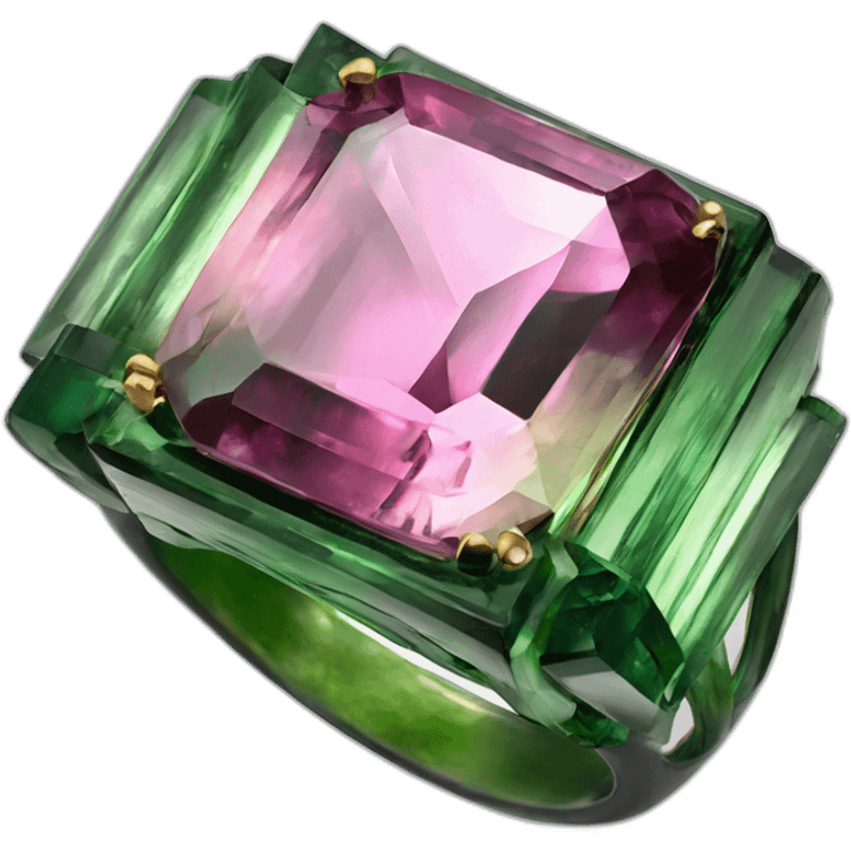 deluxe-bicolortourmaline-ring emoji