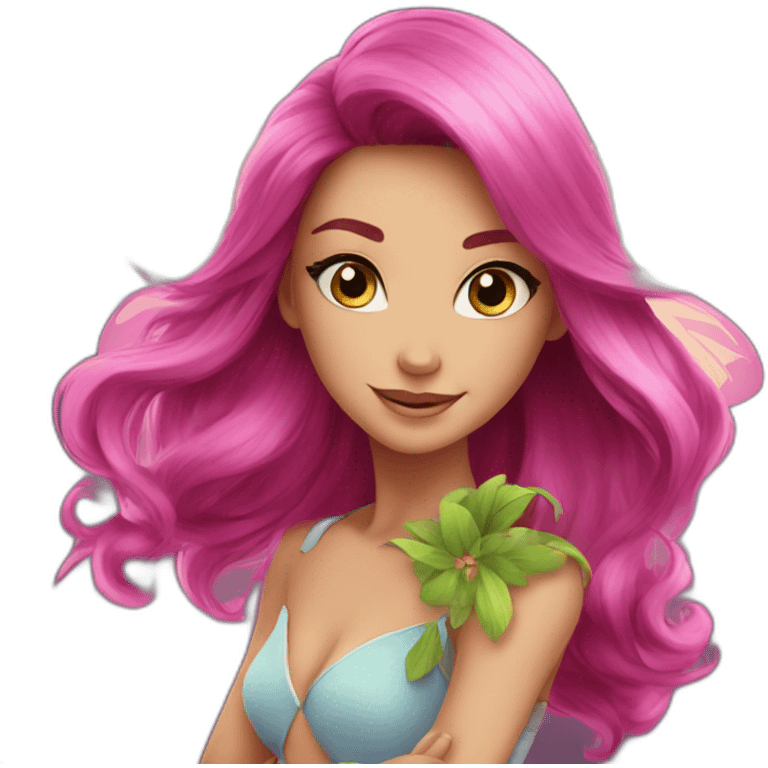 Bloom from the winx emoji