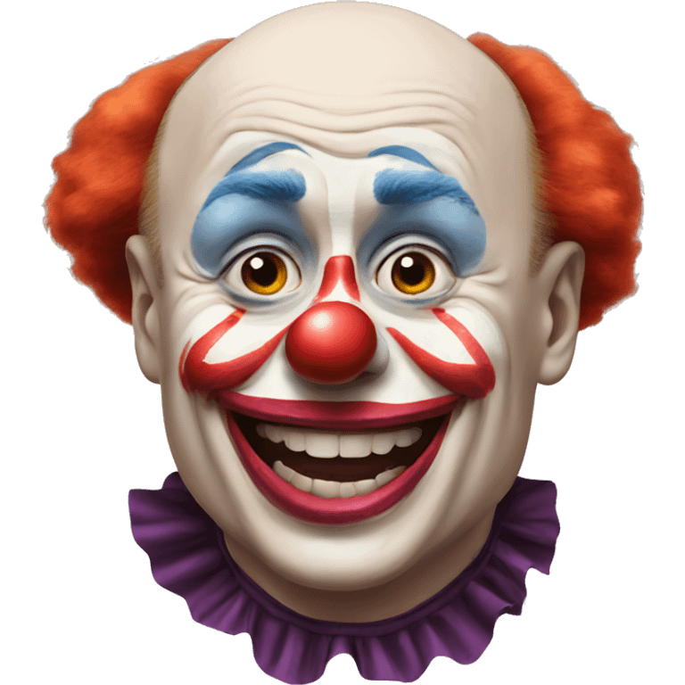 Putin as a clown emoji