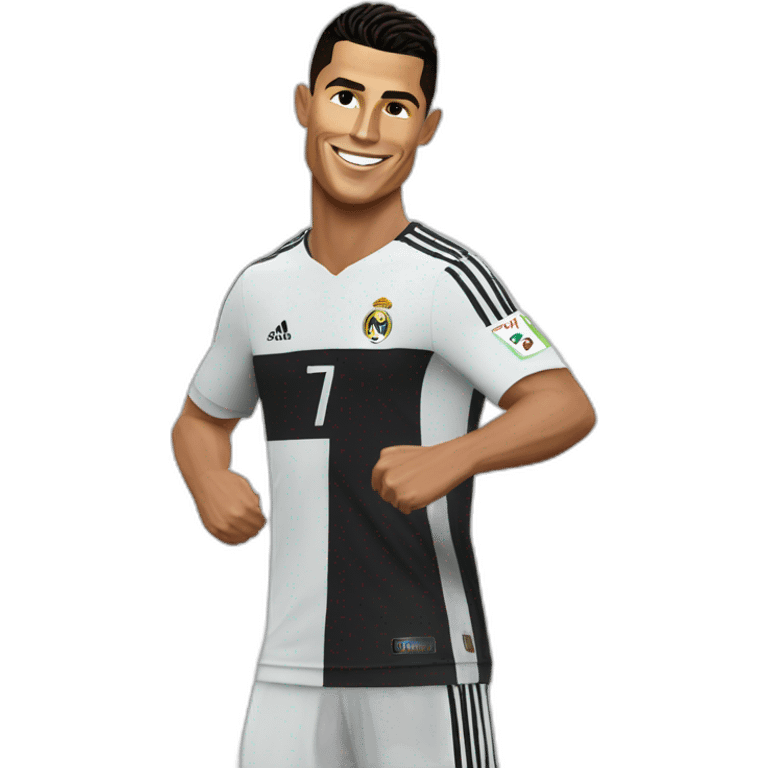 cristiano ronaldo feo emoji