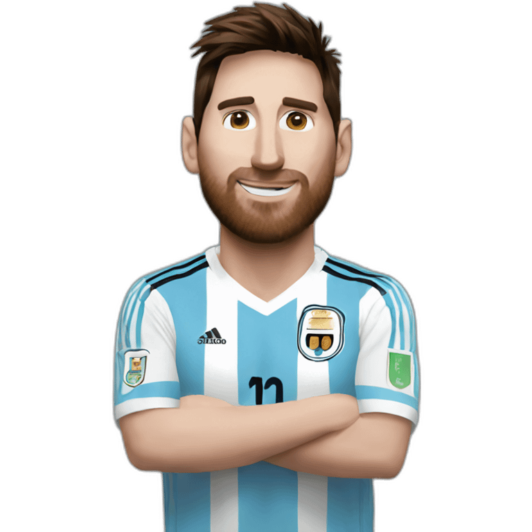 Messi argentina emoji