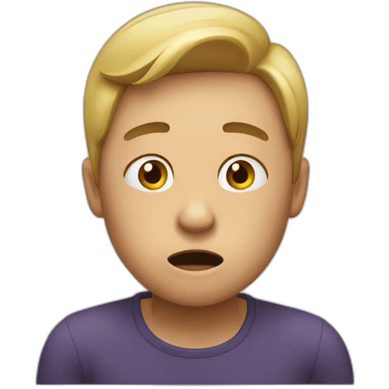 stressed-person emoji