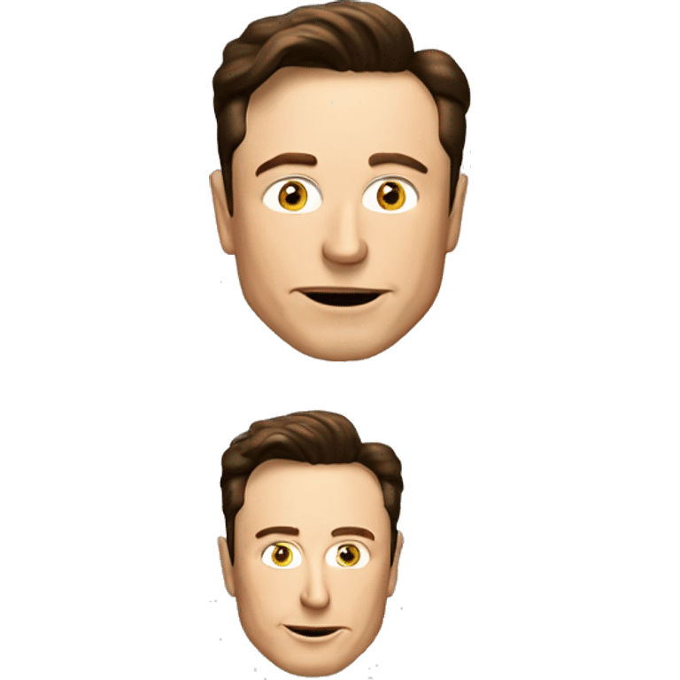 generate an emoji of elon musk face emoji