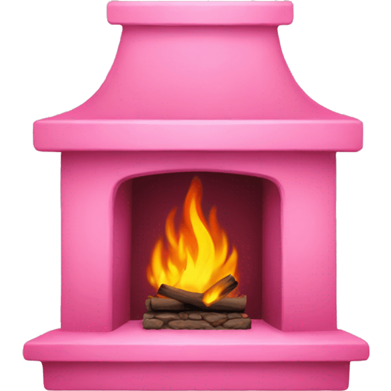 pink fire place emoji