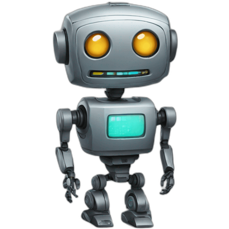 clever robot emoji