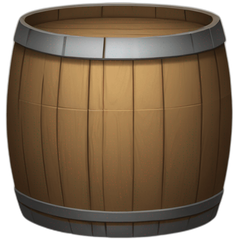 wooden barrel emoji