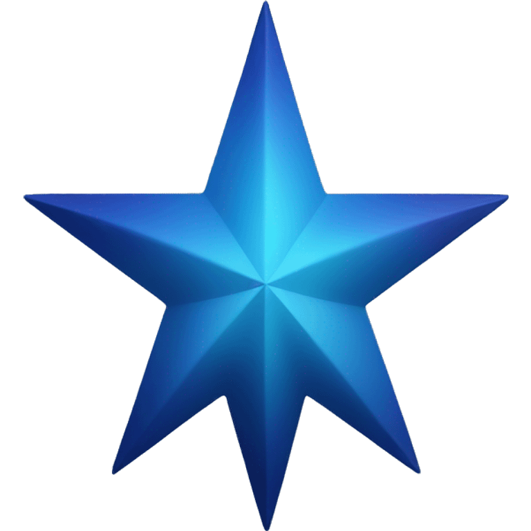 gradient blue north star emoji