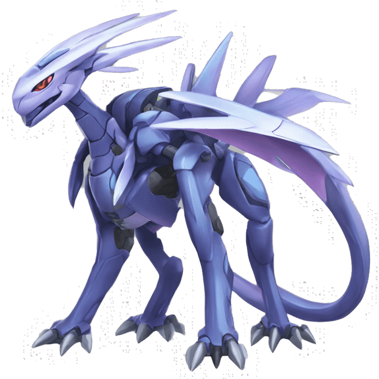  Cool Cute Edgy Futuristic Ethereal Digimon-Genesect-Dialga-Reptile full body emoji