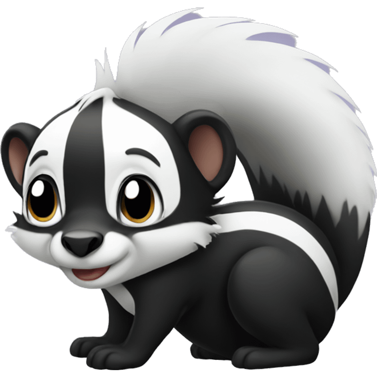 Skunk emoji