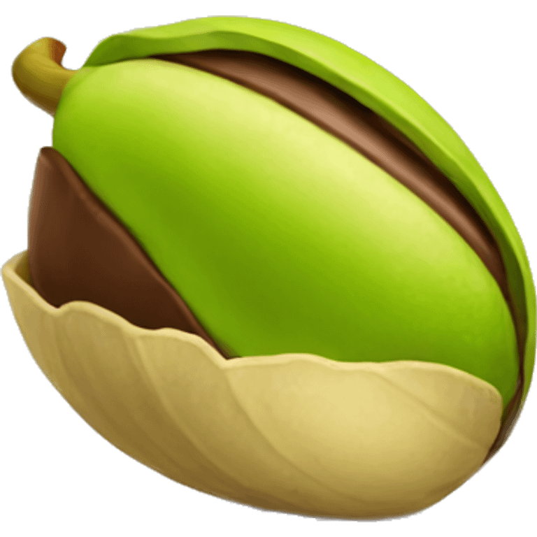 pistachio chocolate emoji