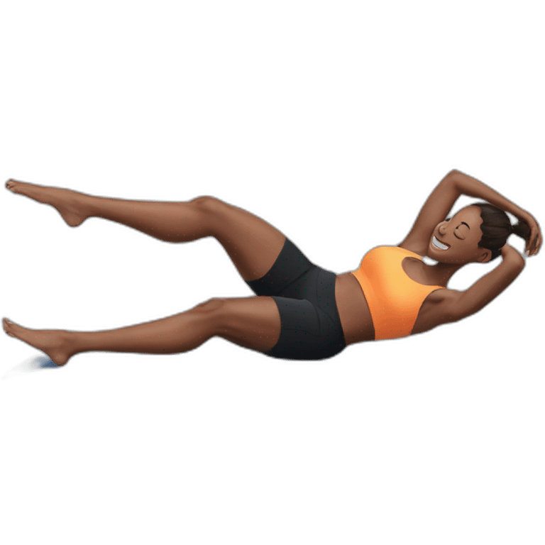 stretch before workout emoji