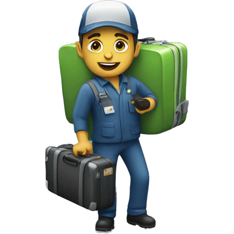 baggage handler emoji