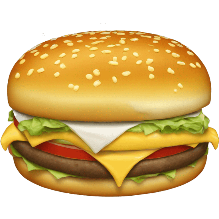 hamburguesa de queso emoji