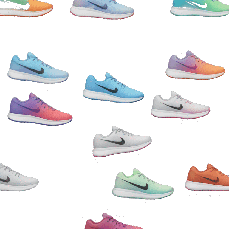 nike running shoe emoji