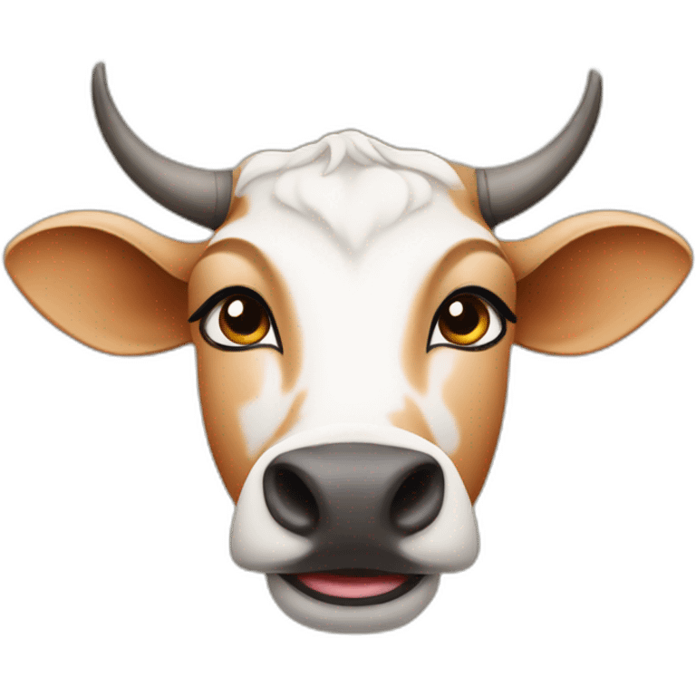 Indian Desi gir cow  emoji