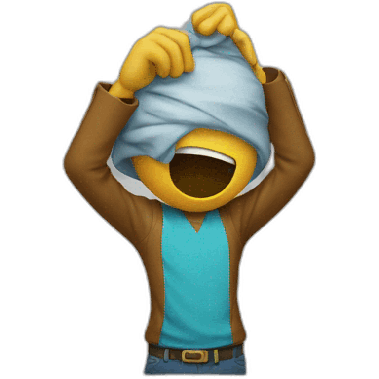 Un dab emoji