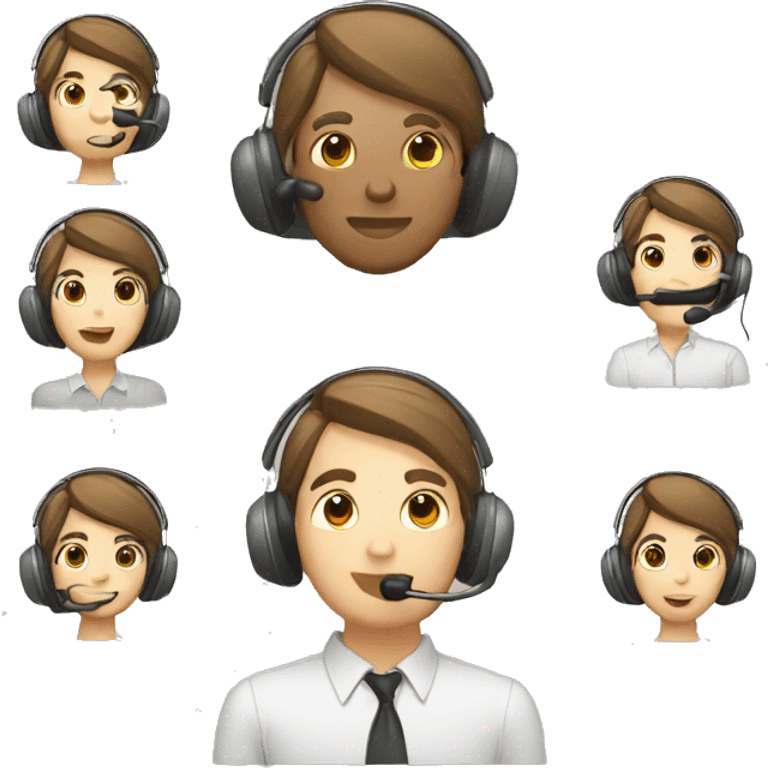 Call center emoji