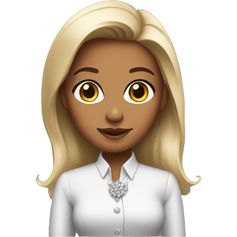 Classy girl emoji