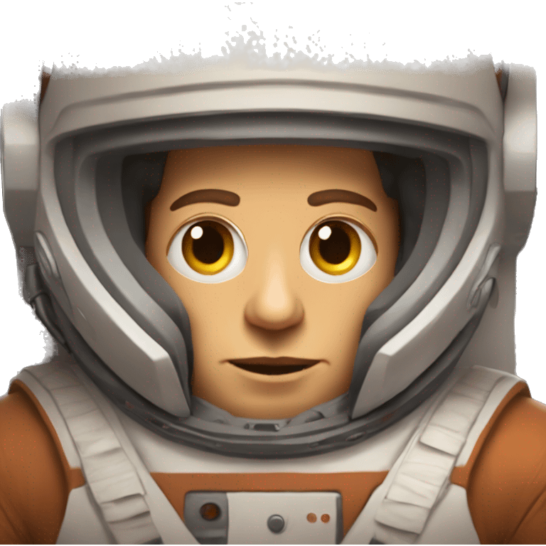 Elon Musk on mars emoji