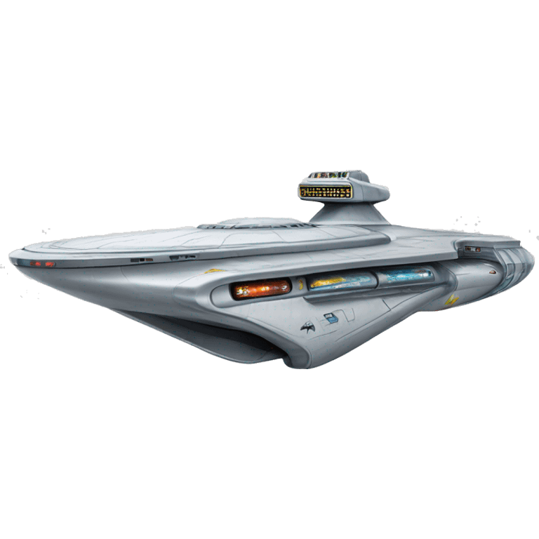 Star Trek’s U.S.S Enterprise hot wheel  emoji