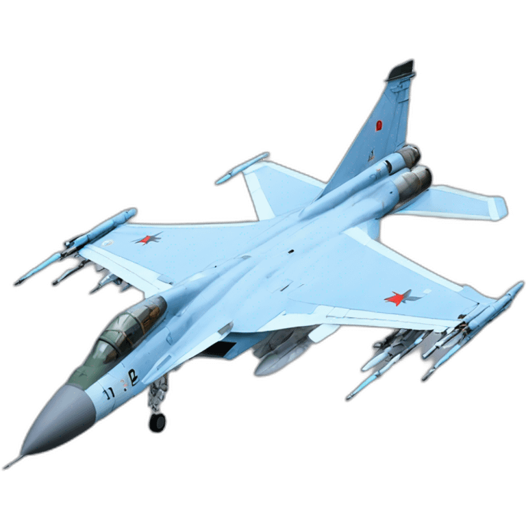 Su-27 fighter emoji