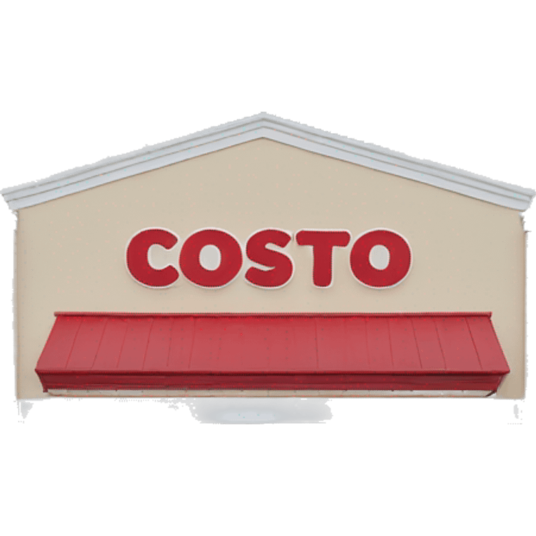 Costco store front  emoji